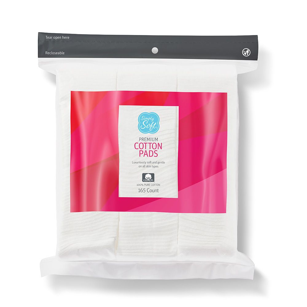 Simply Soft Premium Cotton Pads 330Ct