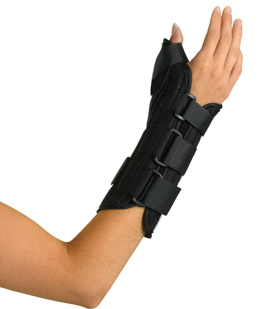 Medline Wrist/Forearm Splint Abducted Thumb Right XS 1Ct