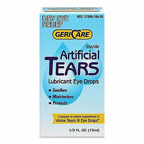 Artificial Tears Lubricant Eye Drops 1/2oz 1Ct OTC018105 by Geri-care Pharmaceuticals