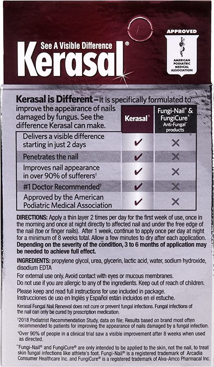 Kerasal Fungal Nail Renewal Gel Solution 0.33oz 1Ct