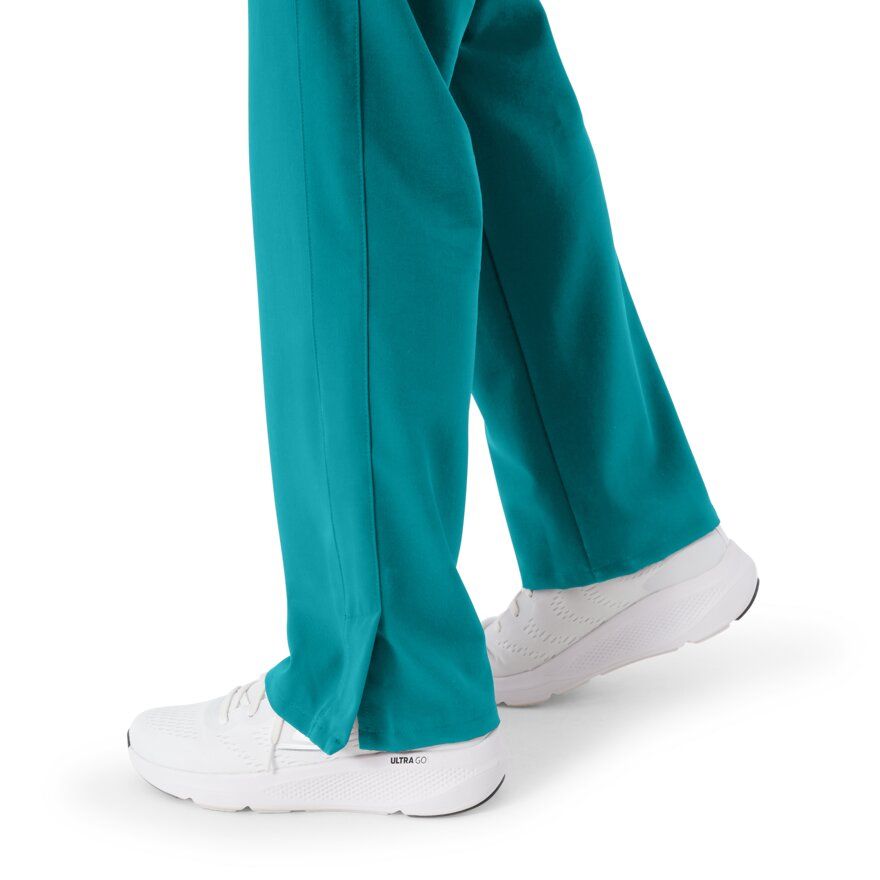 Varick ave Women's Scrub Pants Teal Blue S Tall