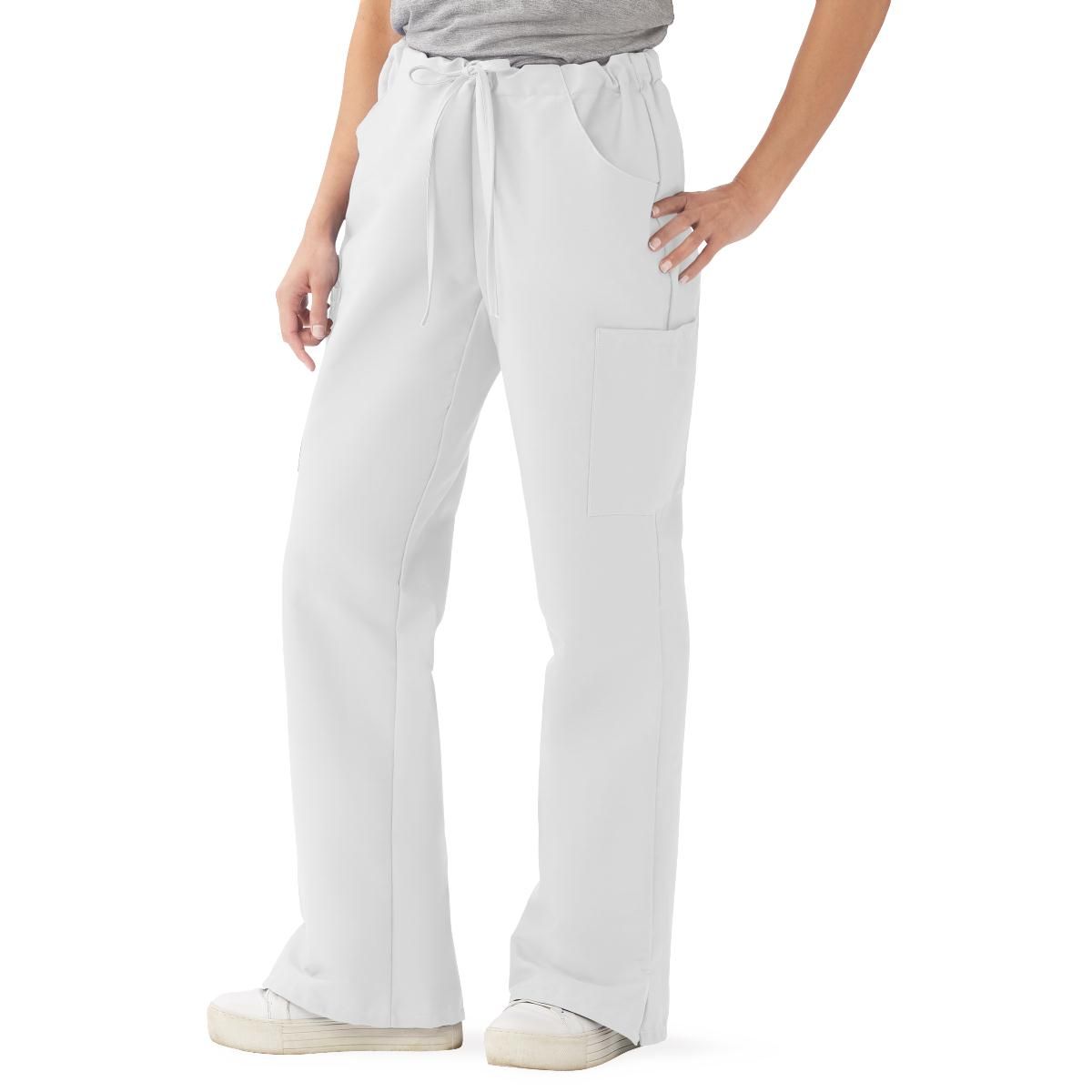 White cargo scrub pants Clearance