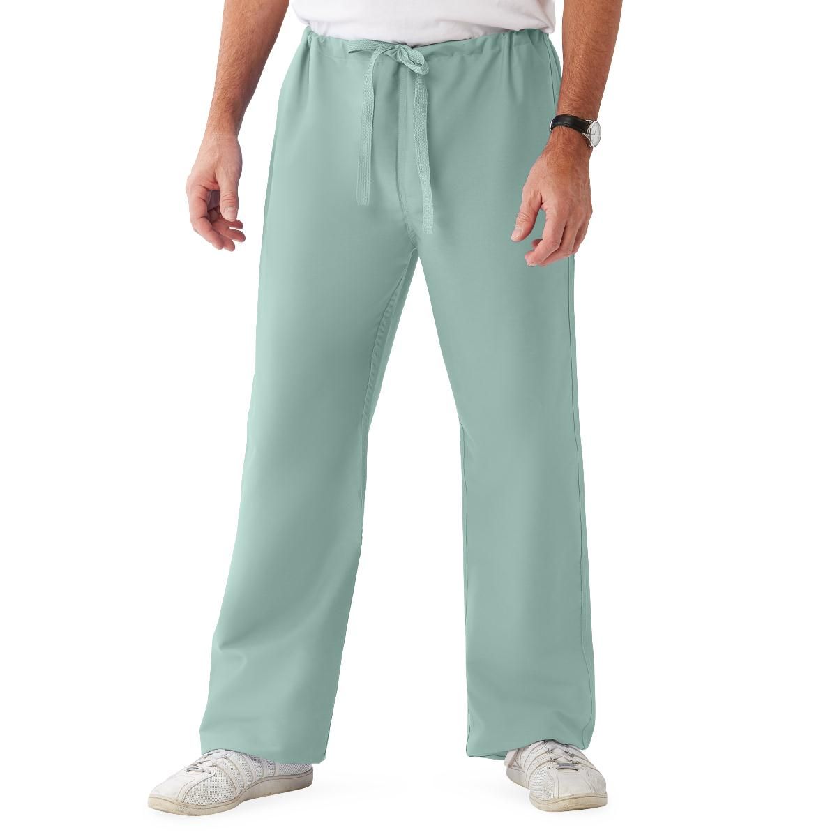ComfortEase Rev Scrub Pant Seaspray Medline M Reg 1Ct