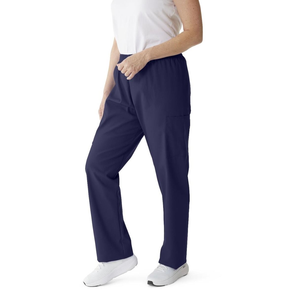 ComfortEase Unisex Straight ModernLeg Pants with Elastic Waist Band