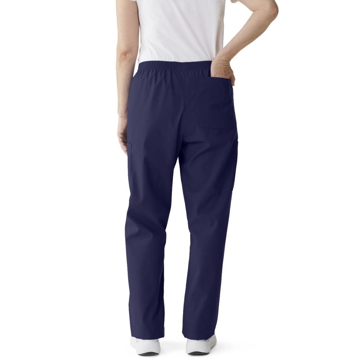 ComfortEase Unisex Straight ModernLeg Pants with Elastic Waist Band