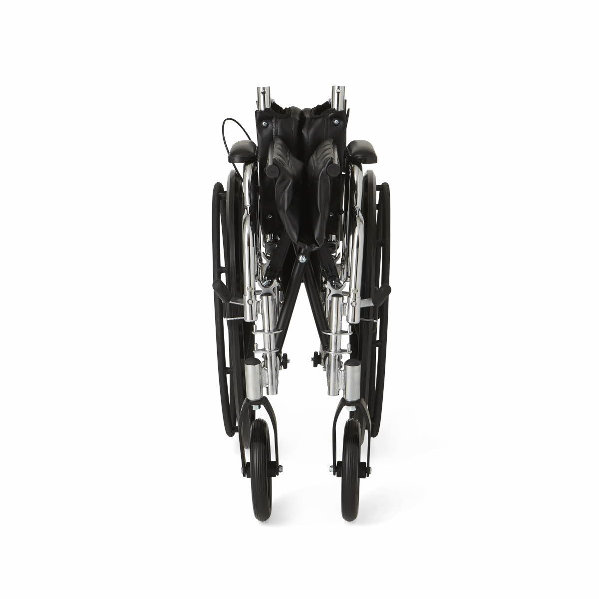 Medline Reclining Wheelchair 22in Back/16in Seat 1Ct