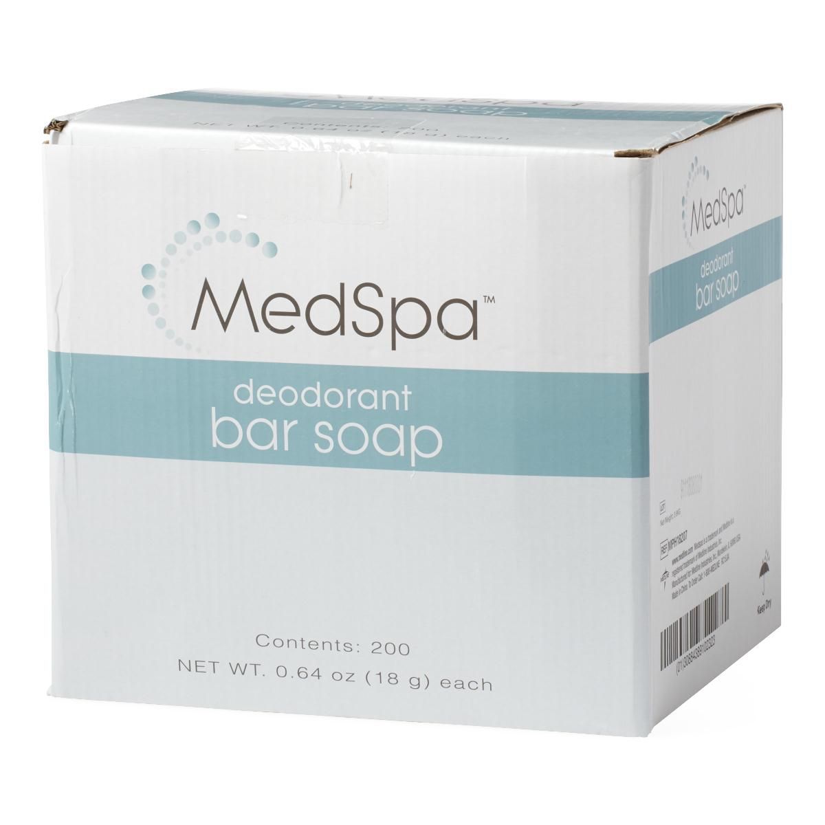 Medline MedSpa Deodorant Bar Soap 0.64oz 200Ct