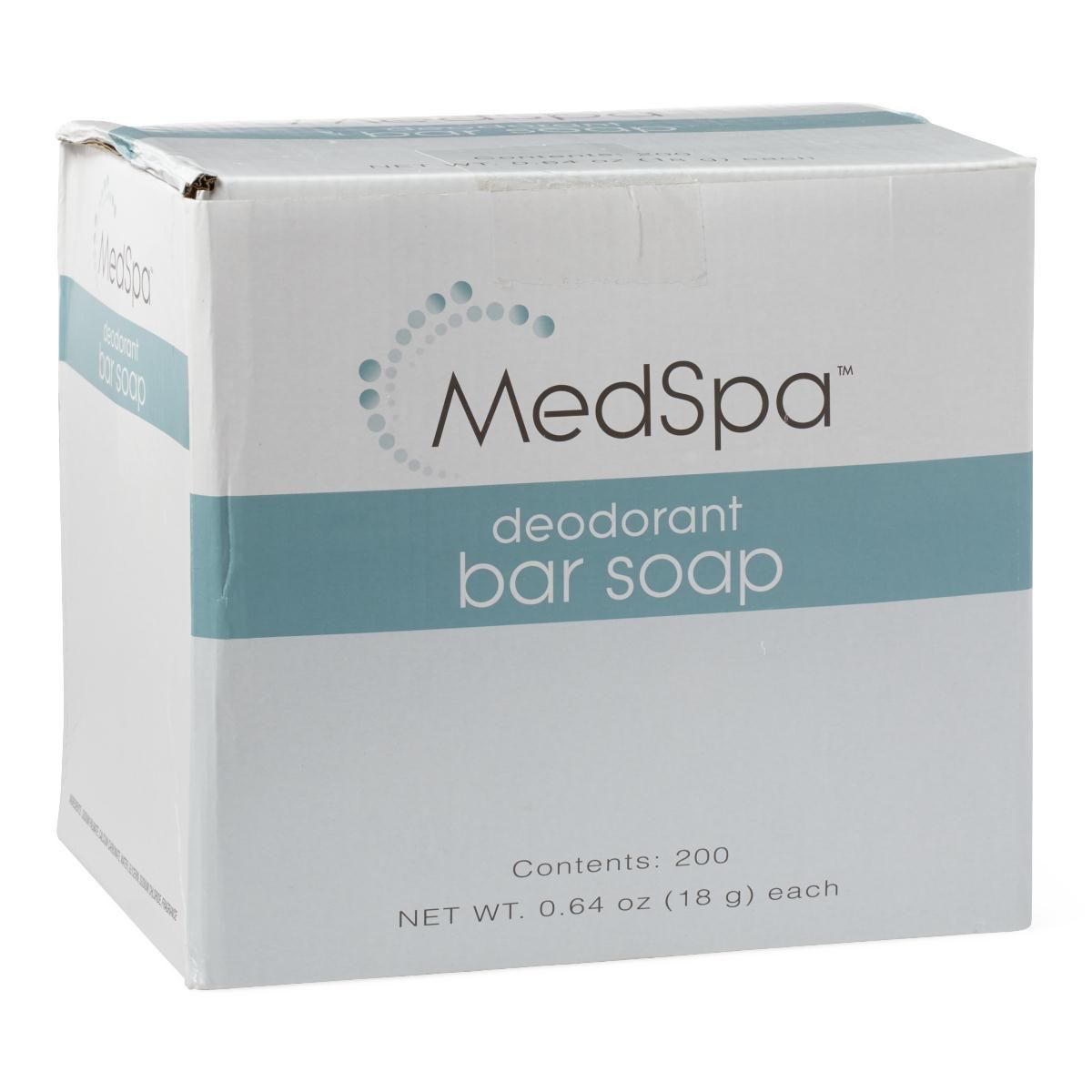 Medline MedSpa Deodorant Bar Soap 0.64oz 200Ct