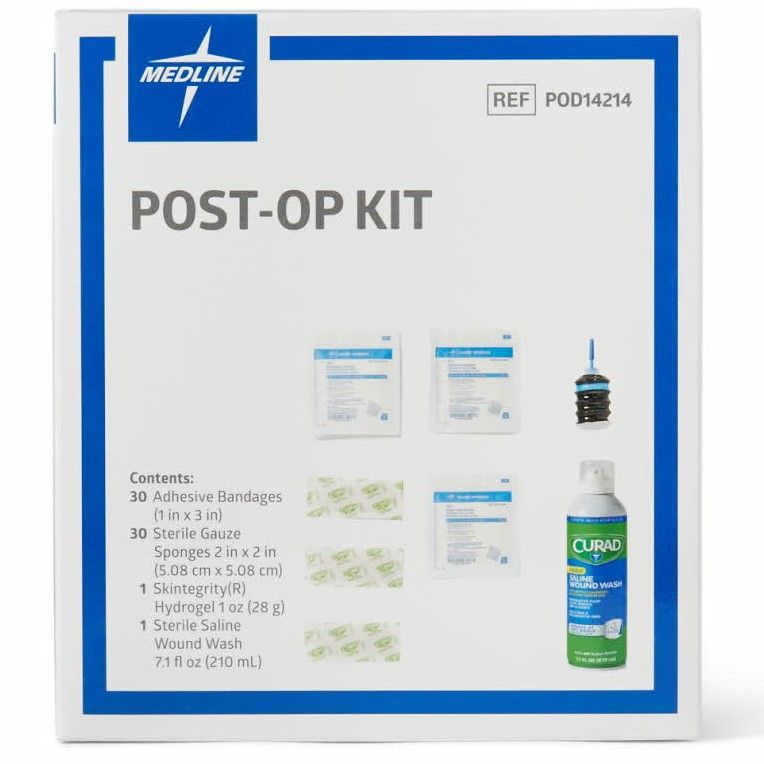 Medline Nail Surgery PostOp Kit 40Ct