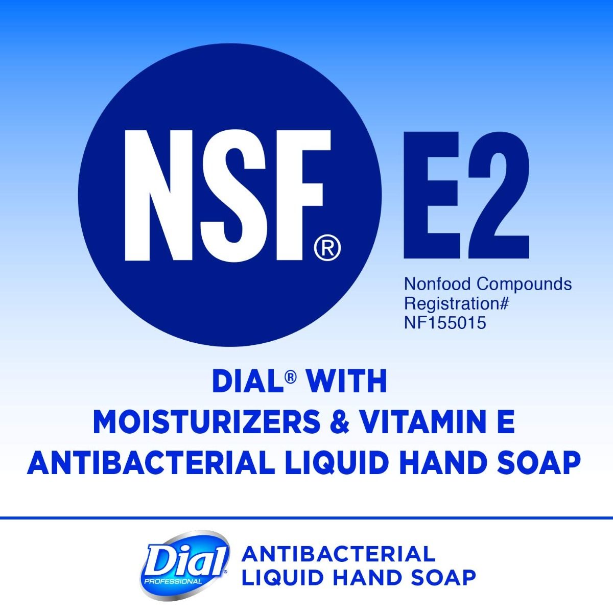 Dial Antibacterial Liquid Hand Soap with Moisturizers and Vitamin E 7