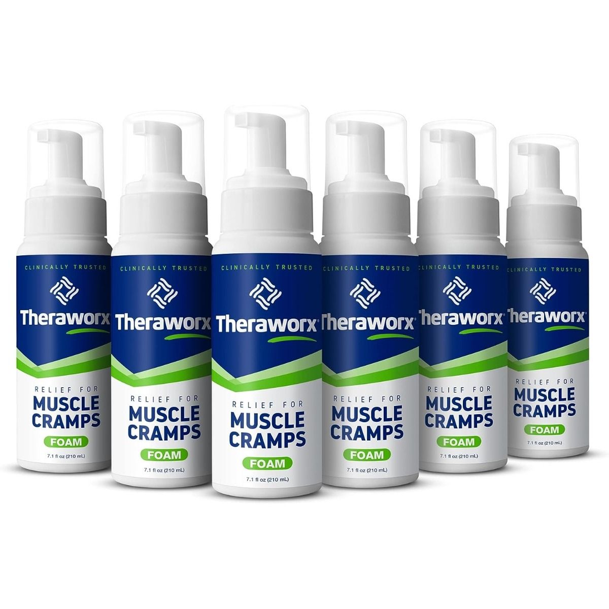 Theraworx Topical Pain Relief Foam 7.1oz 6Ct