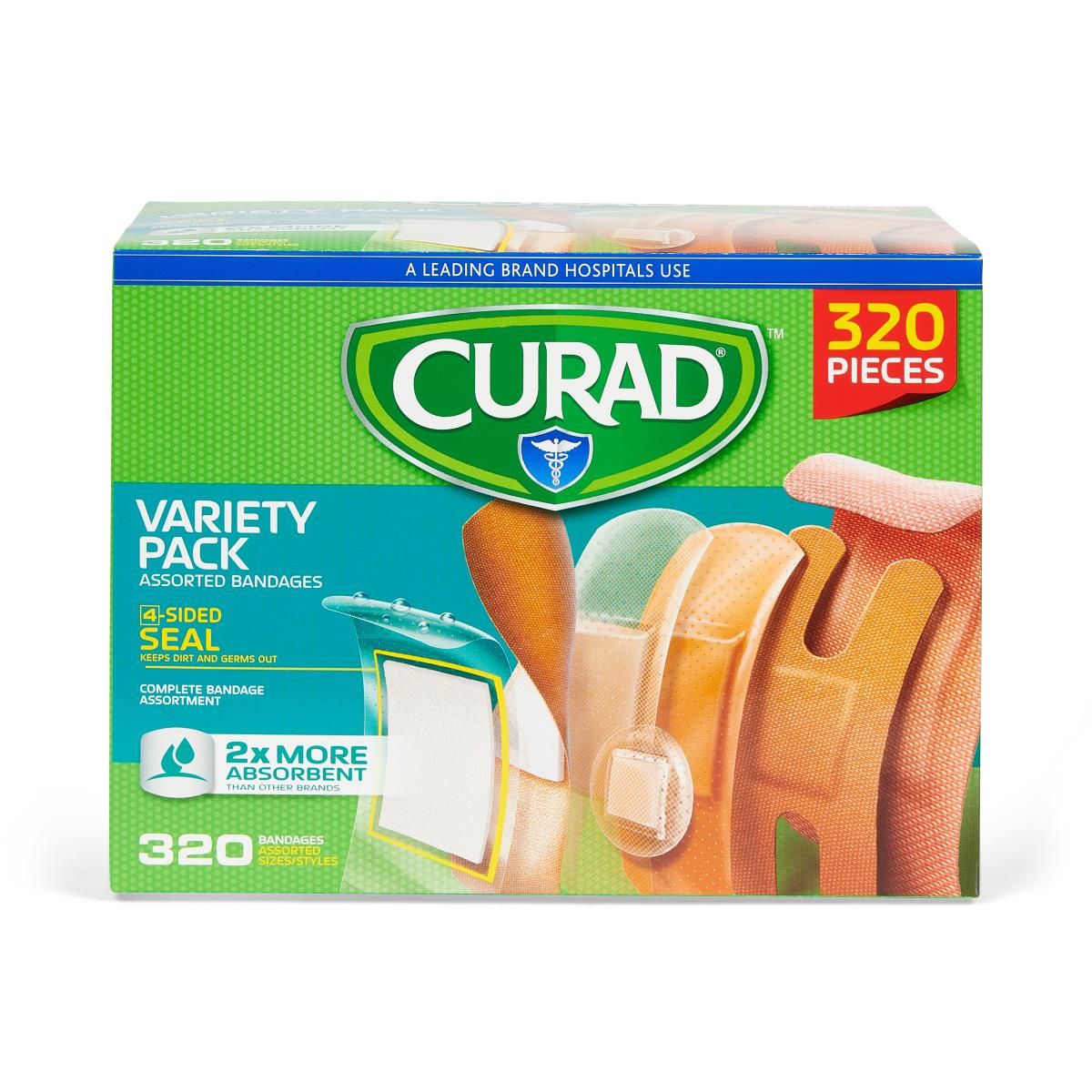 CURAD Variety Pack Assorted Bandages