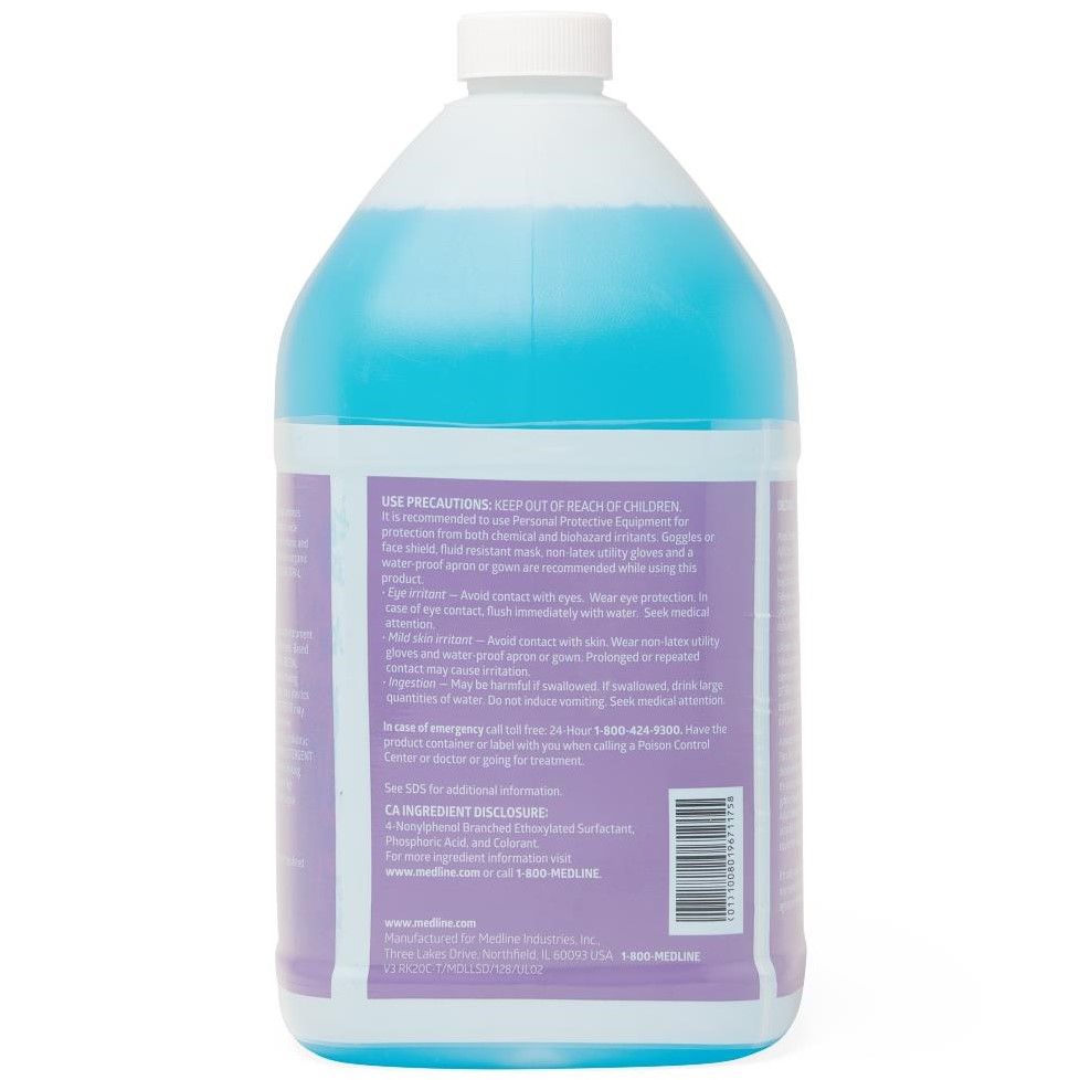 Medline Low Suds Detergent, 1 gal. (3.79 L), One