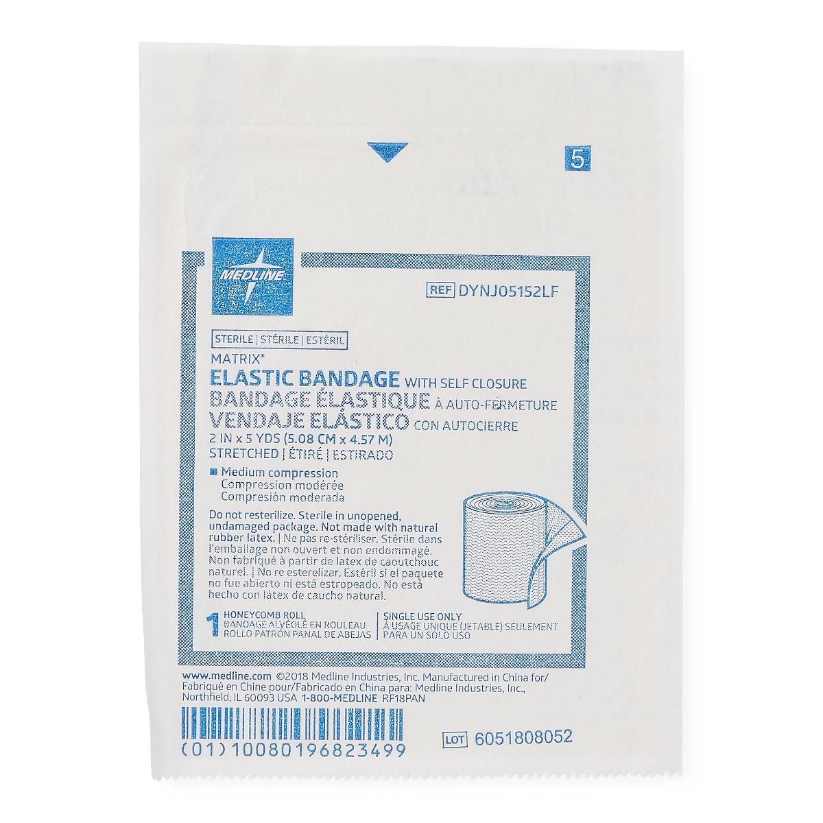 Medline Sterile Matrix Elastic Bandage 2in x 5yd 1Ct