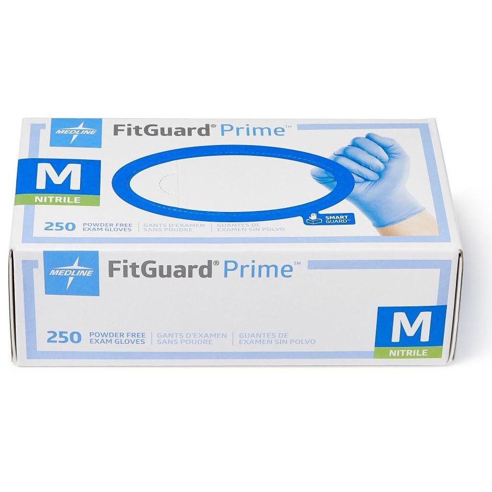 FitGuard Prime Nitrile Exam Gloves Size M 250Ct
