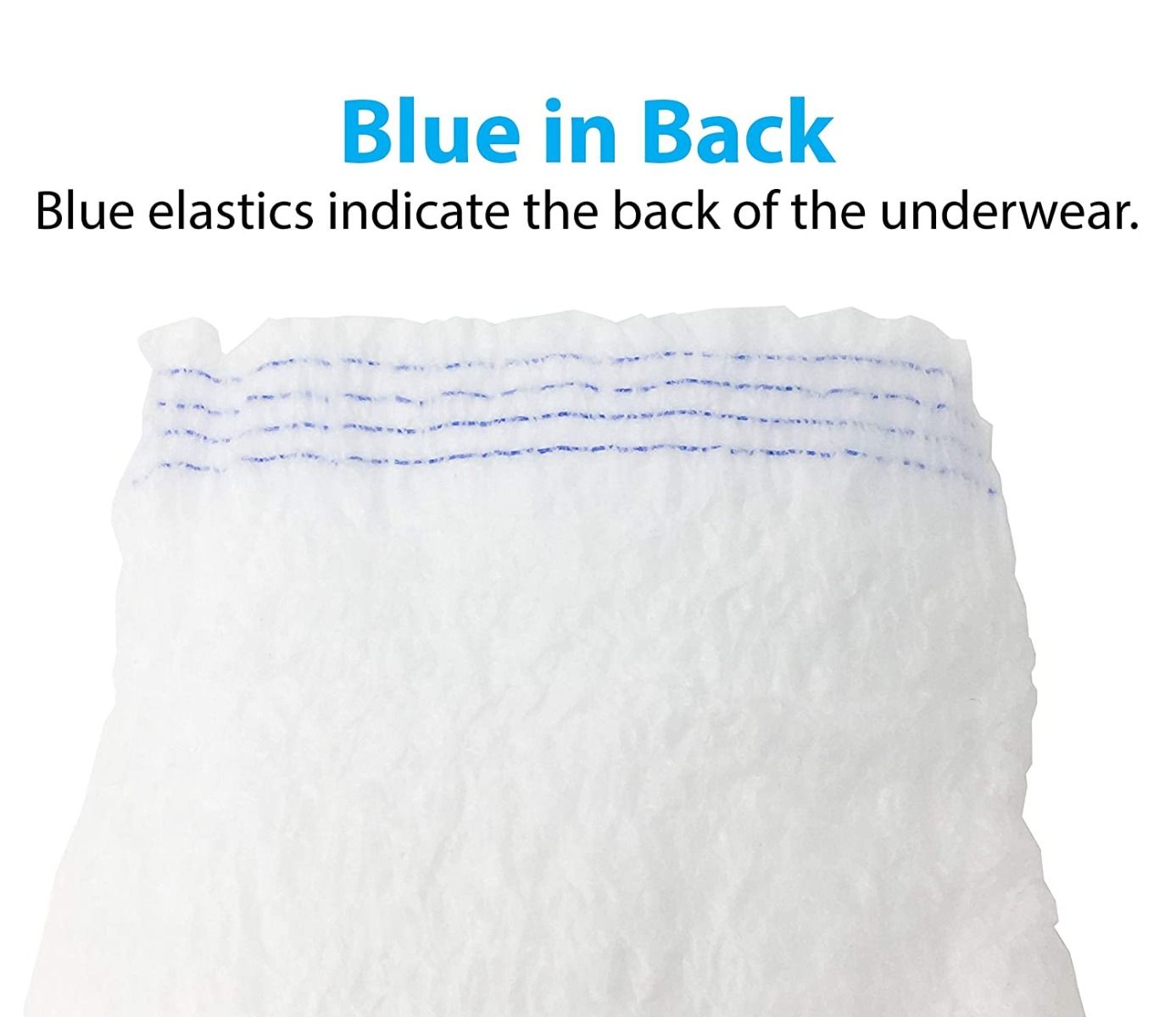 Medline FitRight Super Disposable Underwear L 80Ct