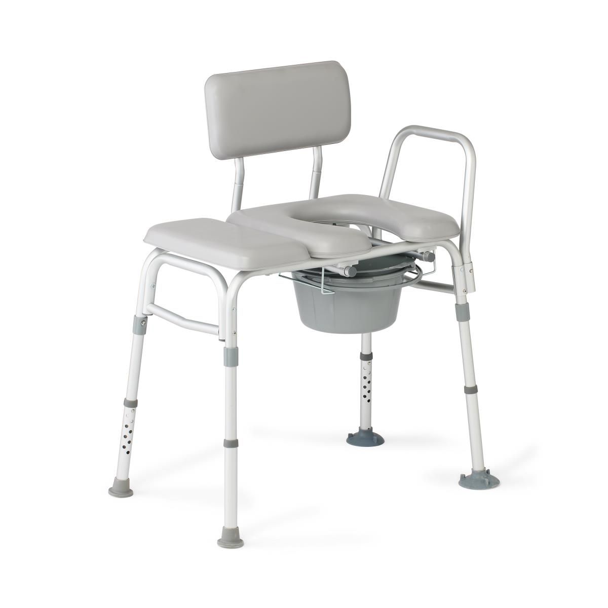 Medline Combination Transfer Bench and Commode