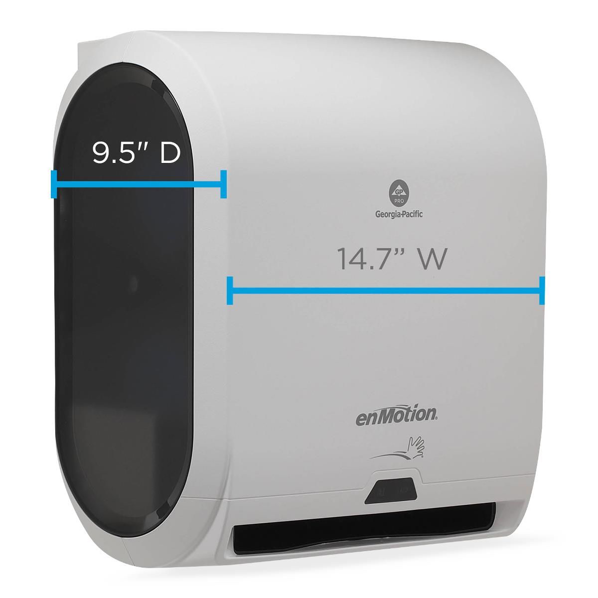 enMotion 10in Automated Touchless Roll Paper Towel Dispenser White 1Ct