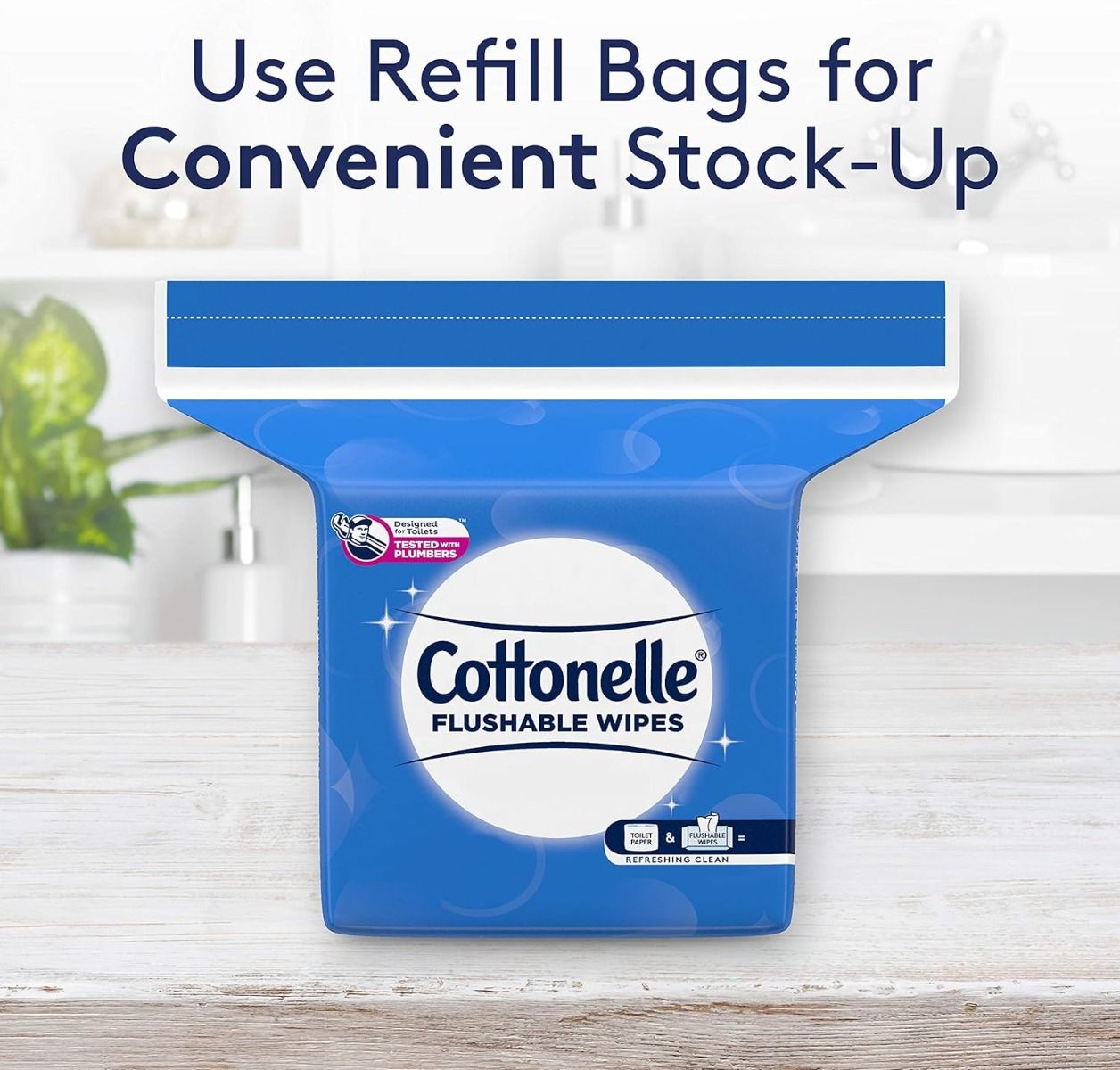 Cottonelle Flushable Wet Wipes 1344Ct