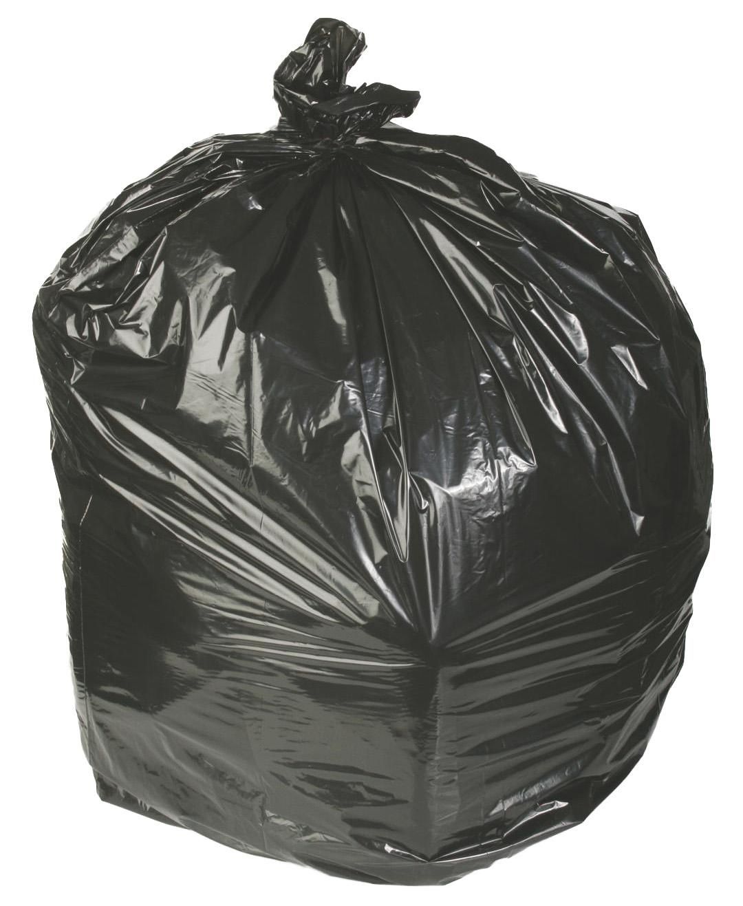 Medline Black Trash Liner Bag 1.35mil 60gal 100Ct