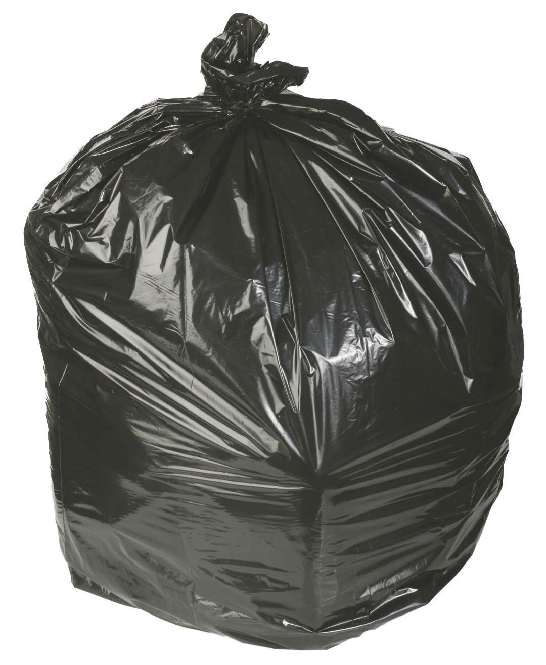 Medline Black Trash Liner Bag 0.65mil 4045gal 125Ct