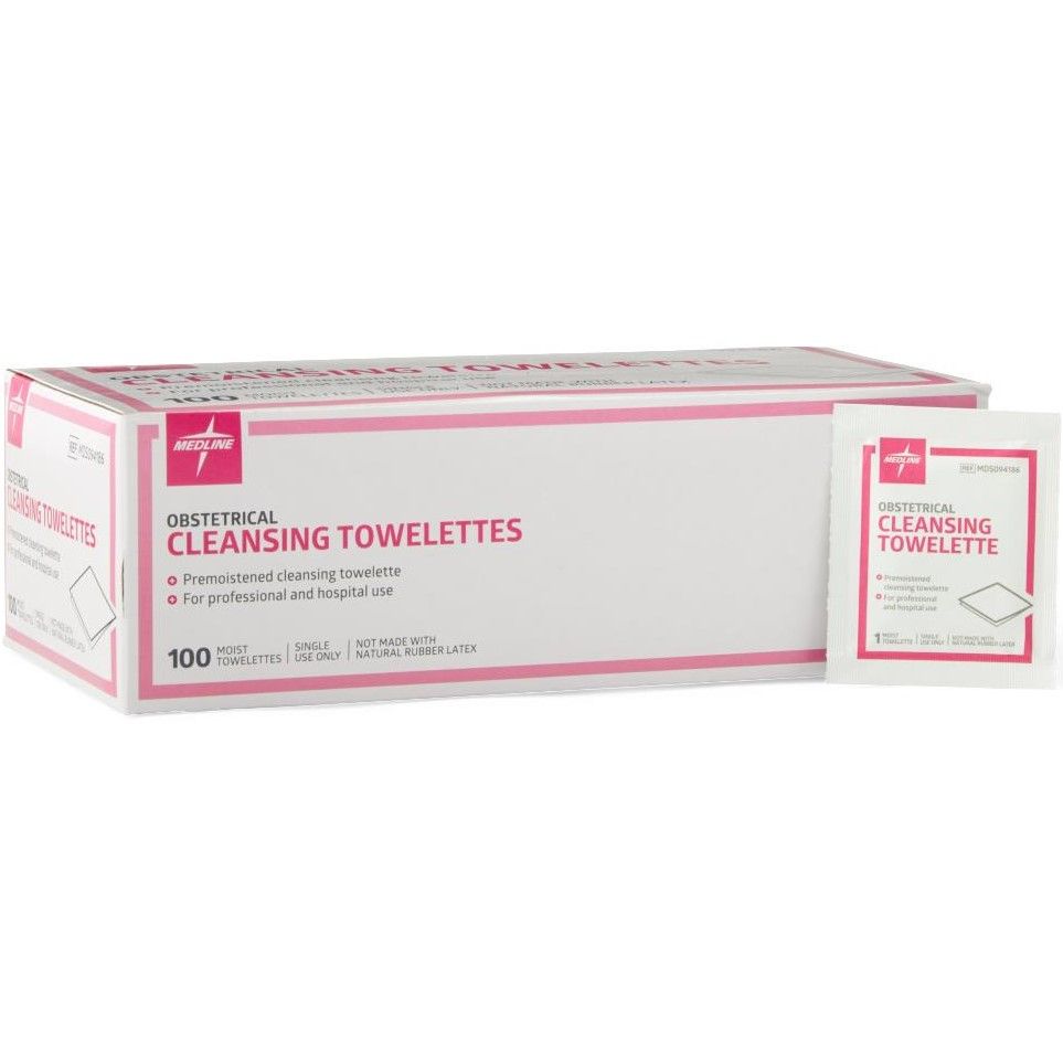 Obstetrical Cleansing TowelettesMedline at Home