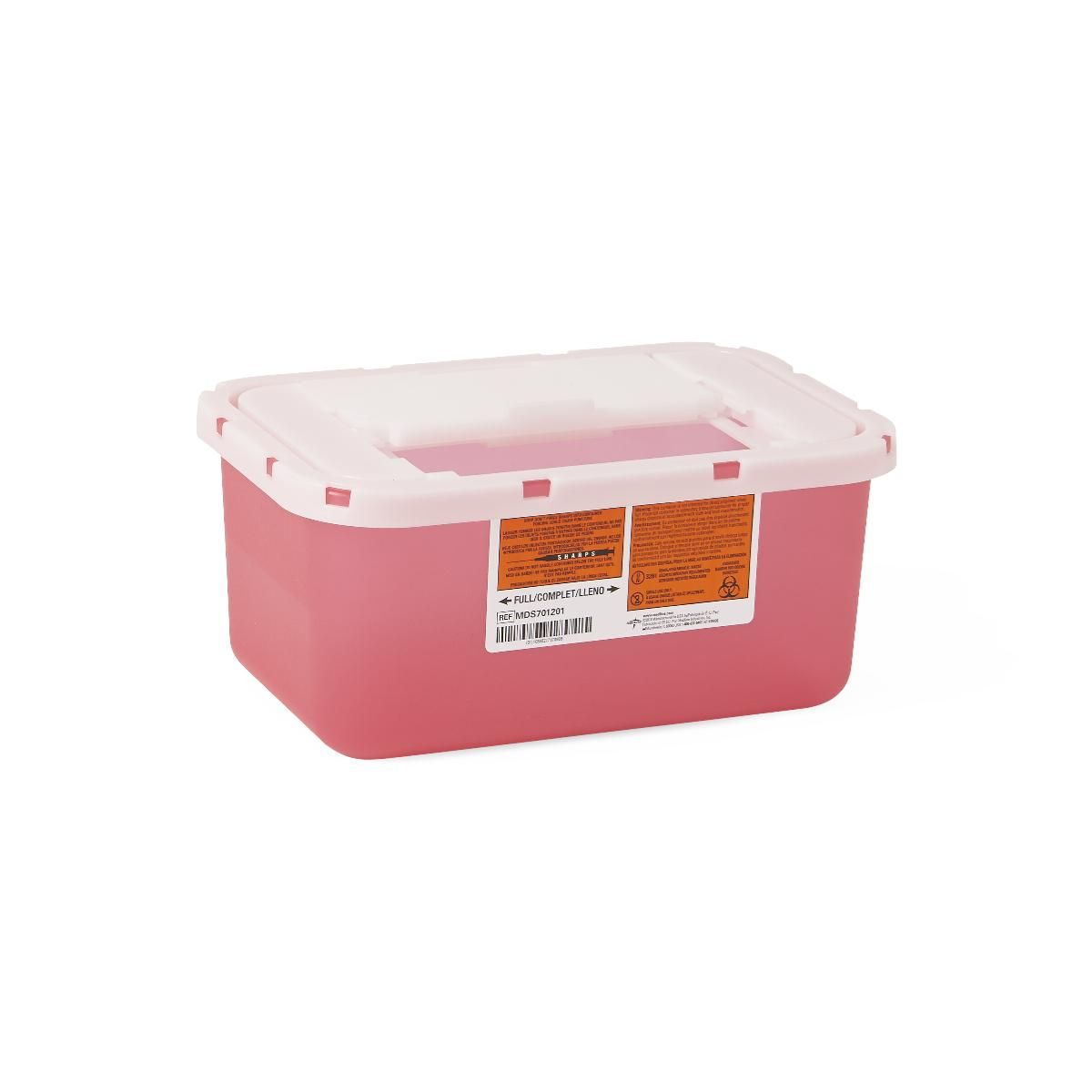 Medline Multipurpose Sharps Container 1 Gallon 1Ct