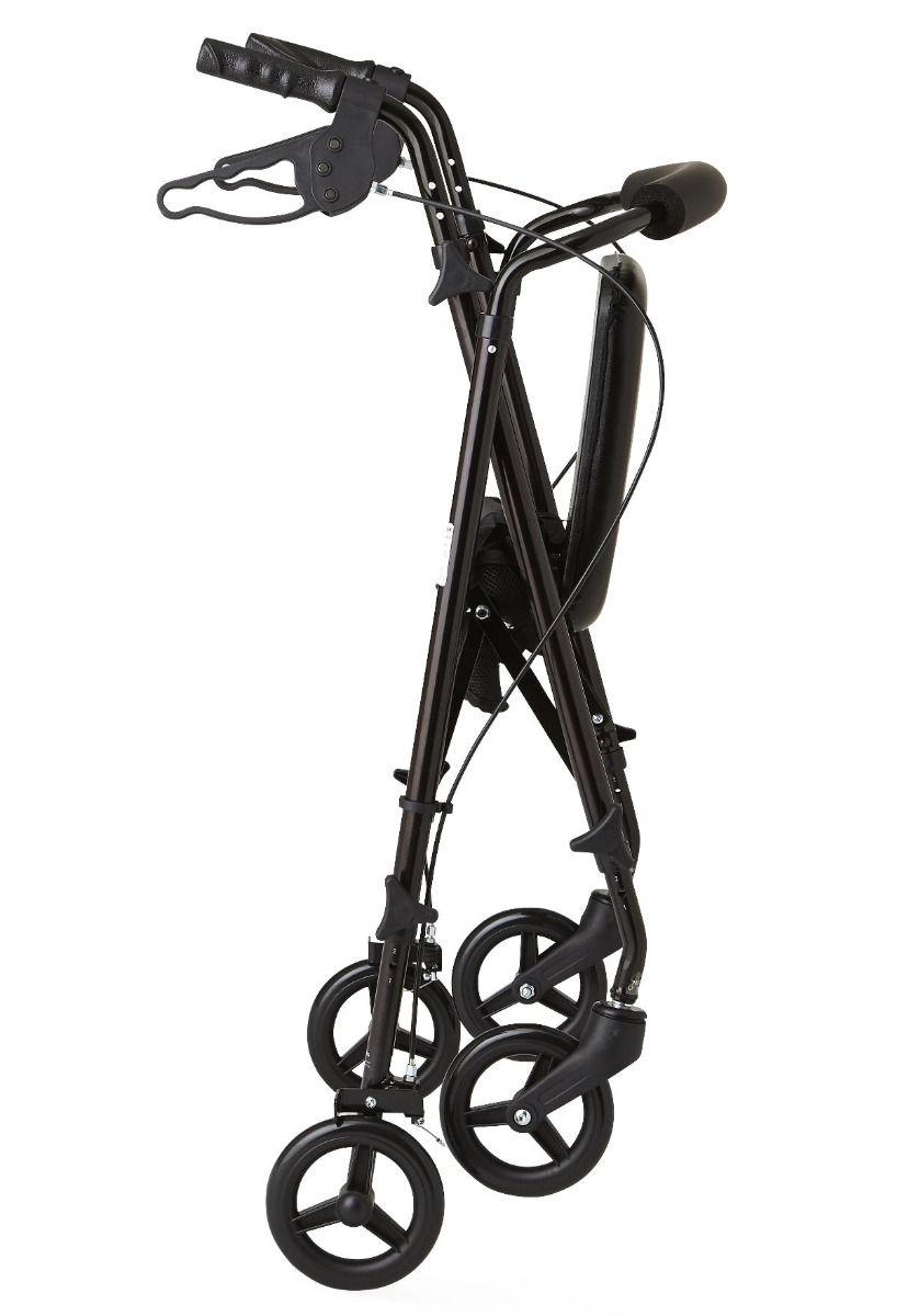 Medline Ultralight Rollator Black 1Ct