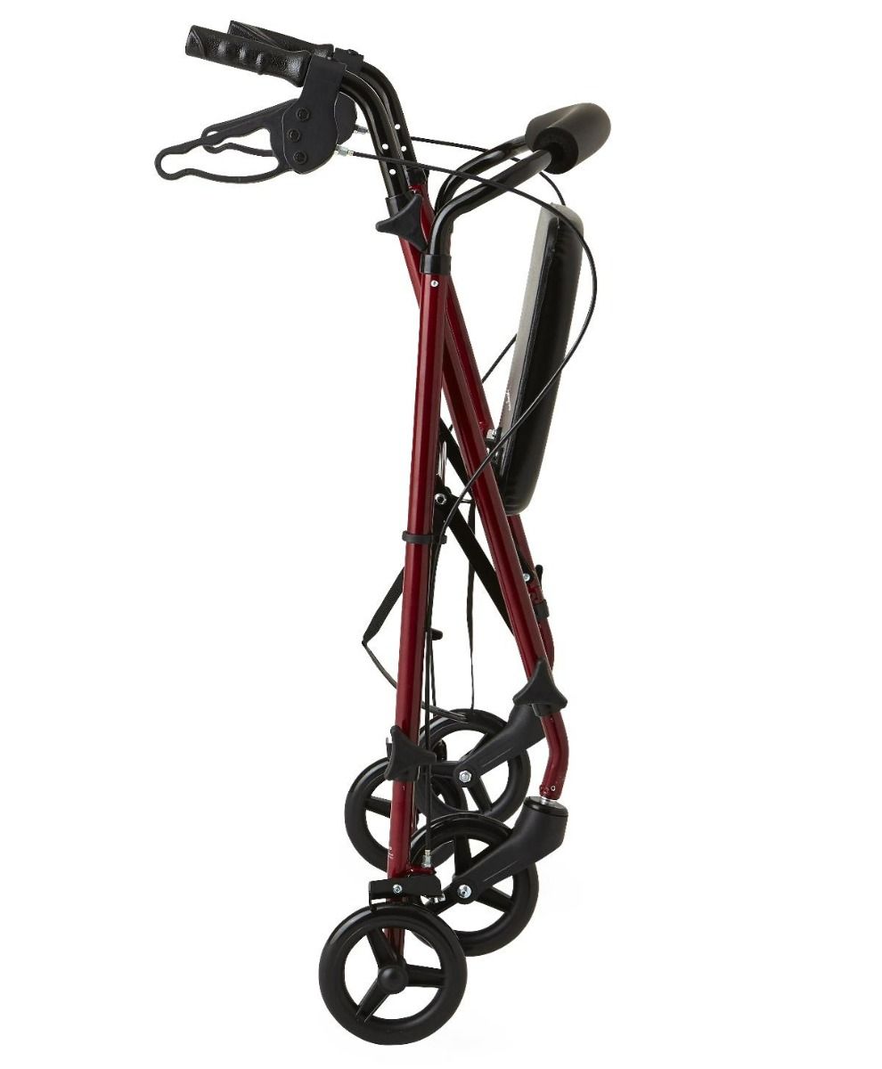 Medline Ultralight Rollator Burgundy 1Ct