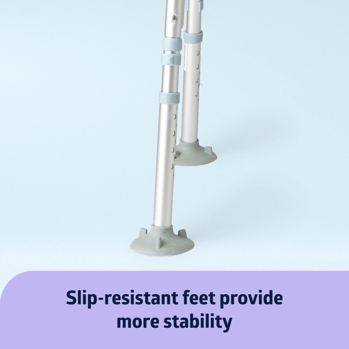Medline Knockdown Transfer Bench with Microban 1Ct