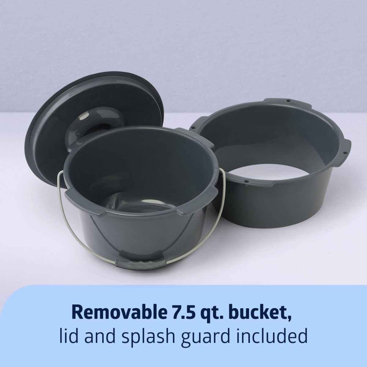 Steel Commode With Microban