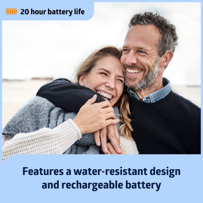 Medline Rechargeable BehindEar OTC Hearing Aids 1Pr