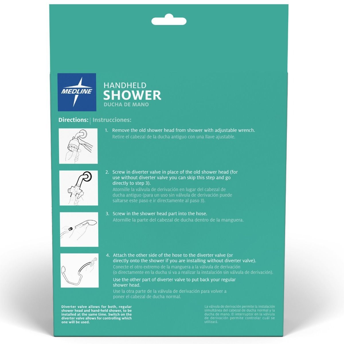 Medline Handheld Shower Kit 1Ct