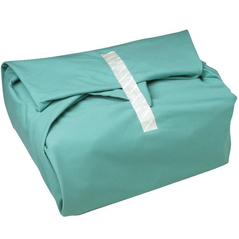 Astat Bias Bound Reusable Sterilization Wrap, Ceil Blue, 70x72in, Pack of 12