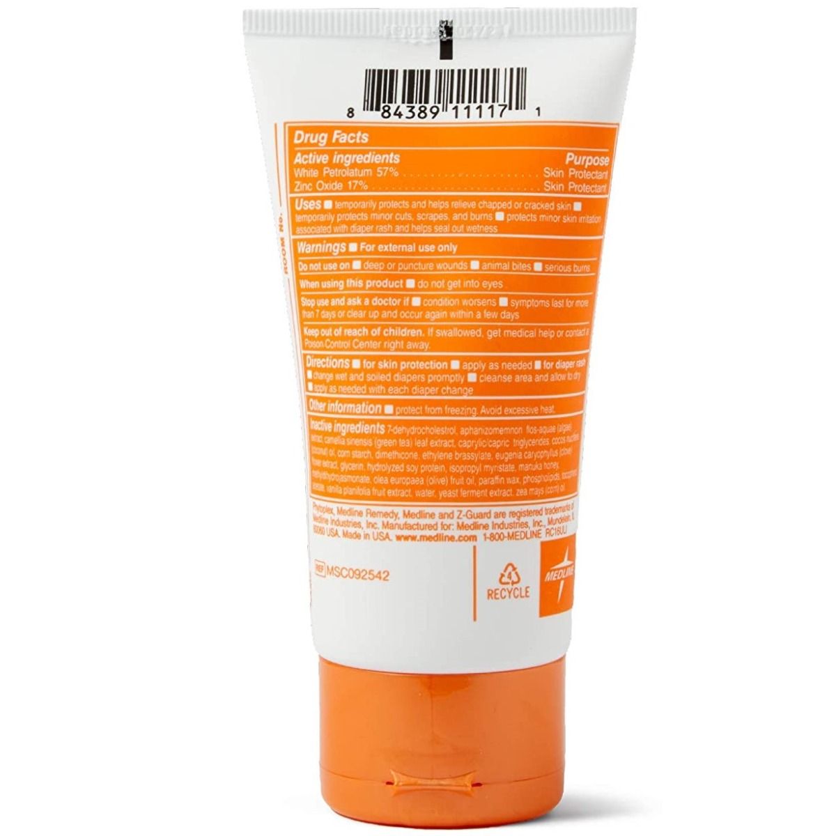 Remedy Phytoplex ZGuard Skin Protectant Paste 4oz 1Ct