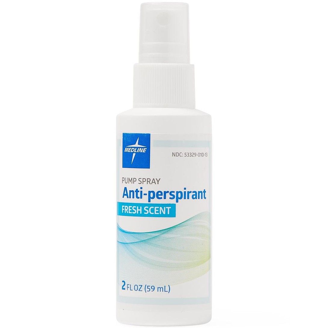 Medline Spray Antiperspirant Deodorant Scented 2oz 48Ct
