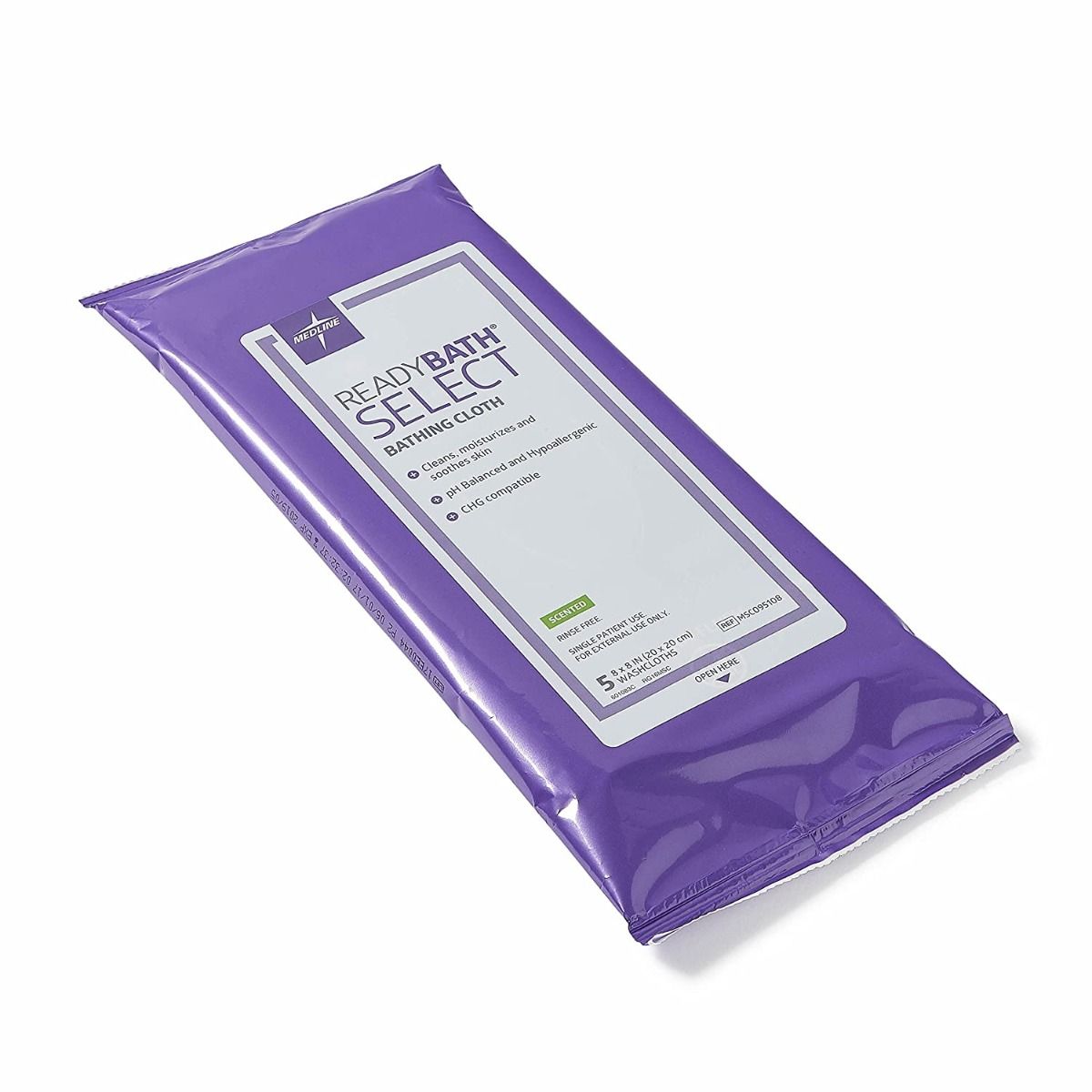 ReadyBath SELECT MediumWeight Bathing Wipes Scented 5Ct