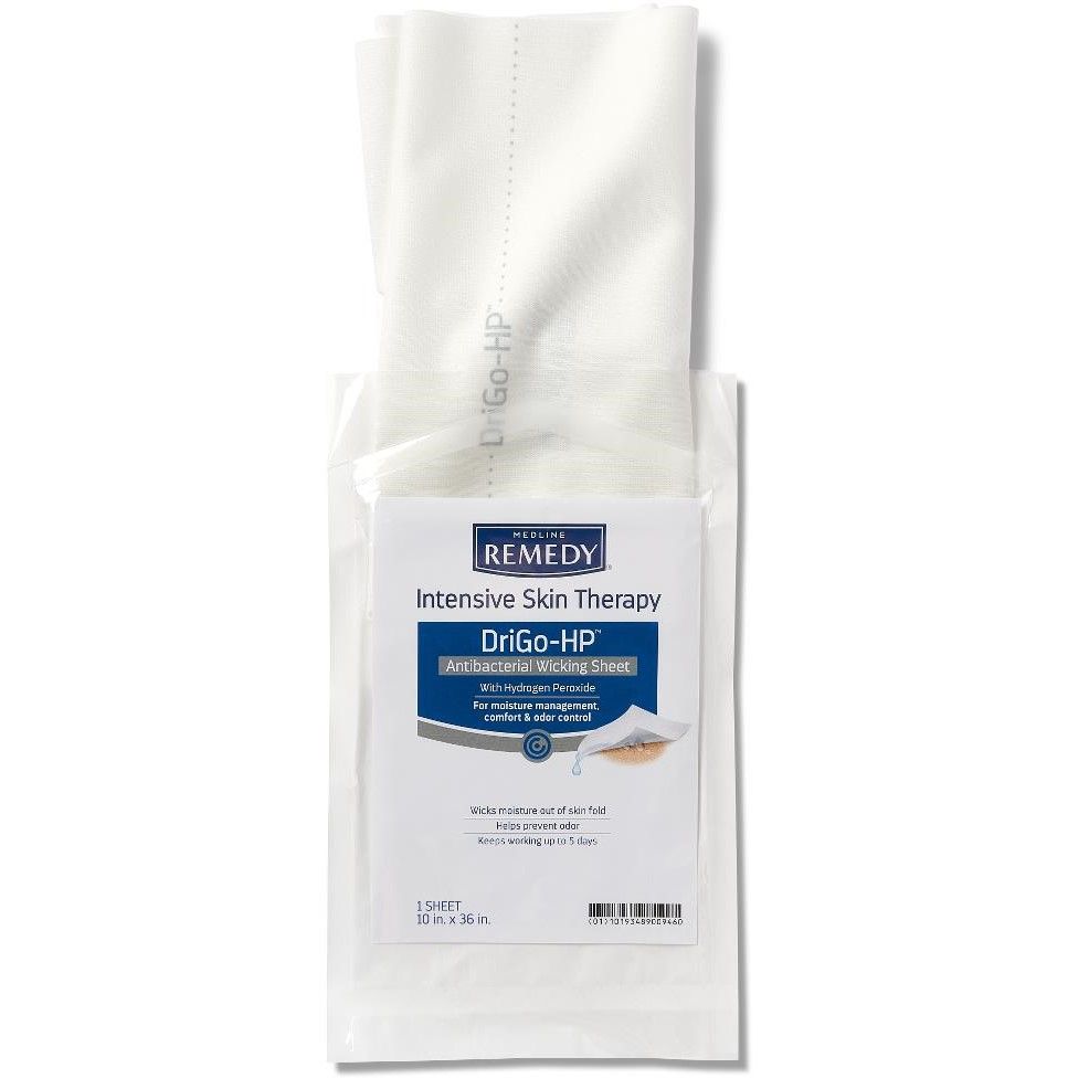Remedy DriGoHP Antibacterial Skinfold Sheet 10x36 1Ct