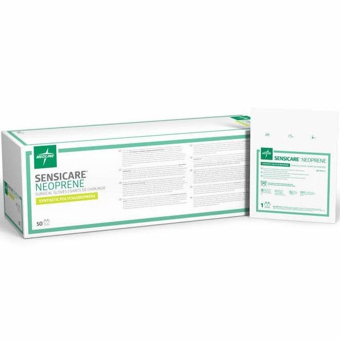 SensiCare Neoprene Surgical Glove Sterile Pair Sz 8 1Ct