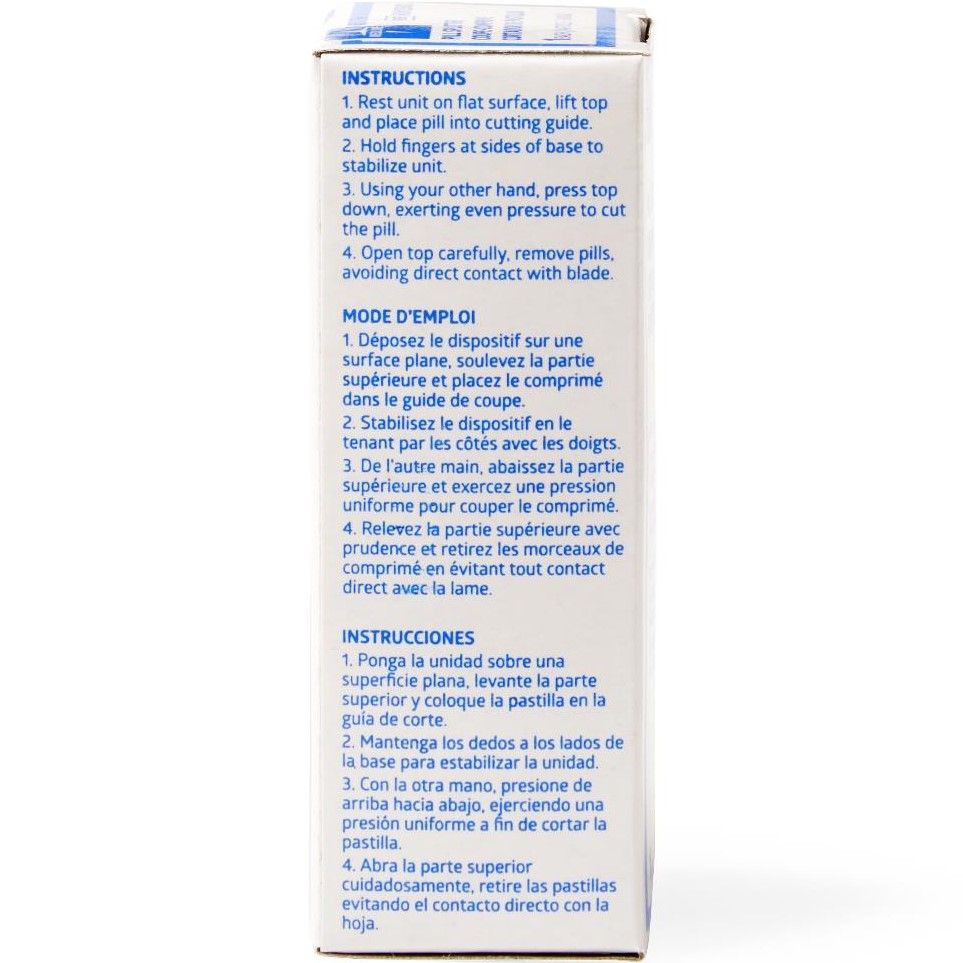 Medline Pill Splitter with Storage 1Ct