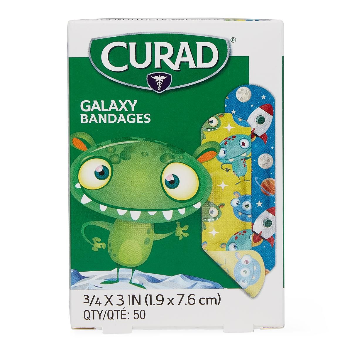 CURAD Galaxy Adhesive Bandages 50Ct