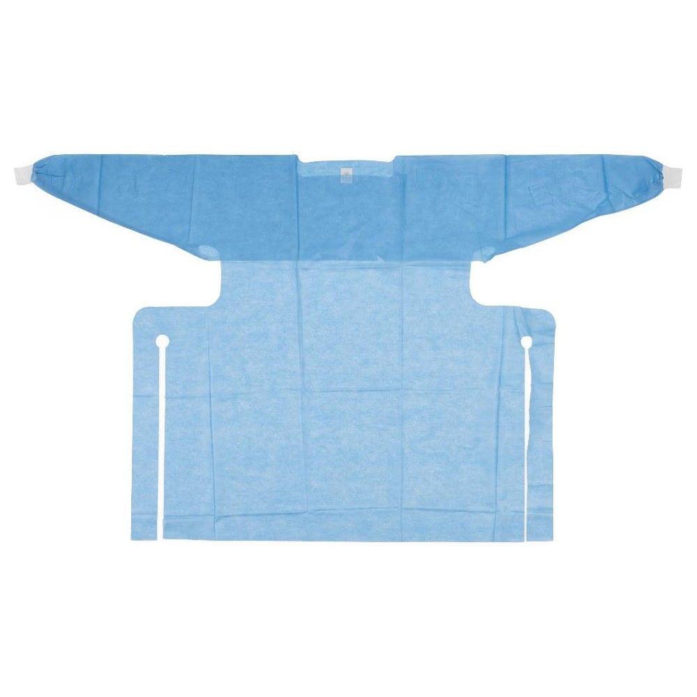 Medline Protective Overhead Isolation Gown XL 50Ct