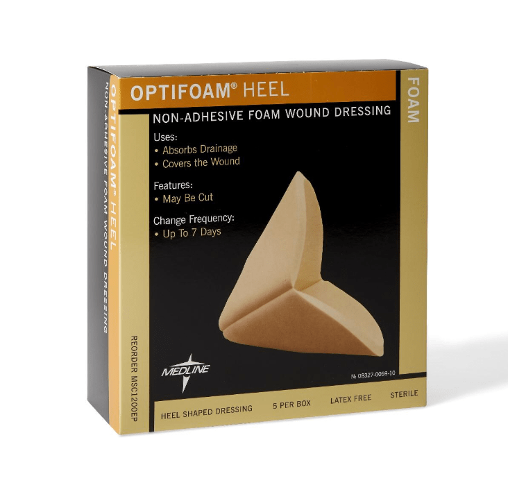 Optifoam Nonadhesive Foam Heel Dressing Shop All