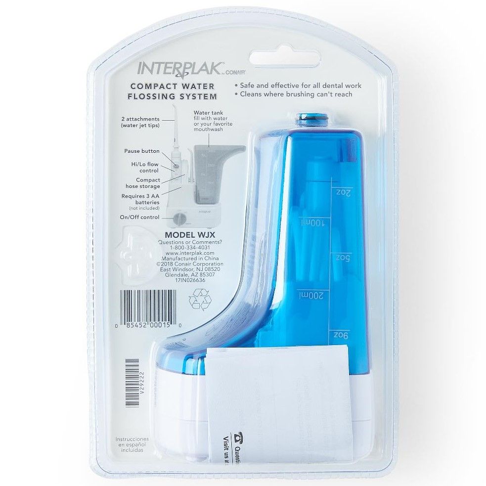 Conair Interplak Dental Water Jet and Tips 1 Kit