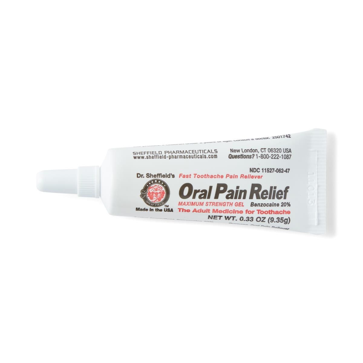 Dr. Sheffield's Oral Toothache Relief Gel .33oz 1Ct