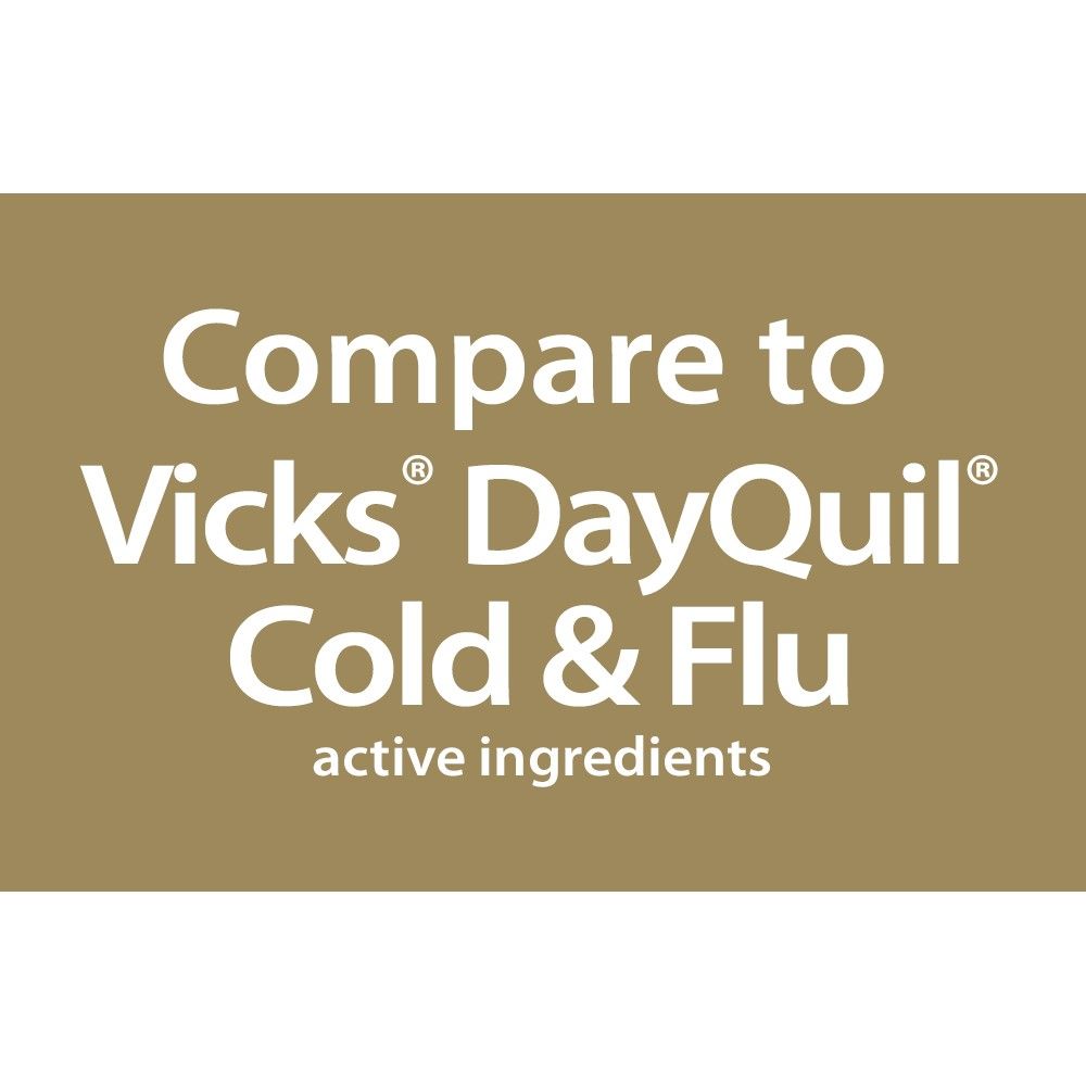 GoodSense Day Time Cold & Flu MultiSymptom Relief Softgels 24Ct