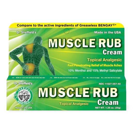 Muscle Rub Cream 1.25oz 1Ct