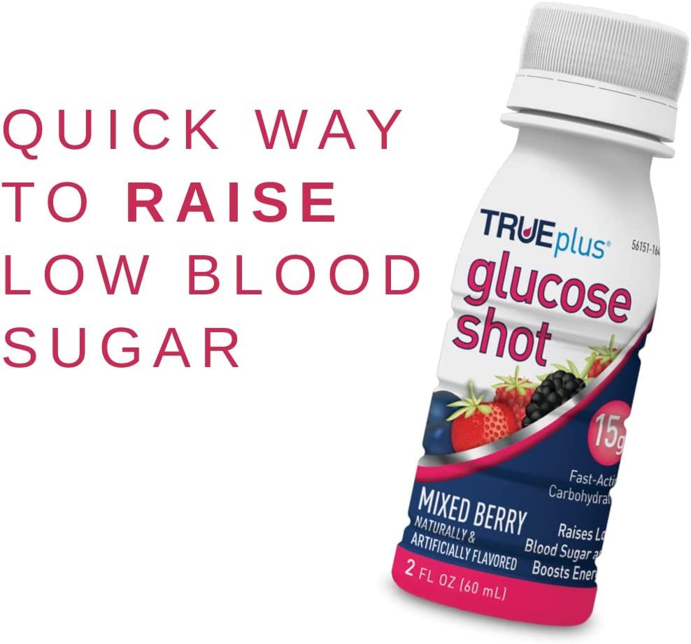 Liquid Glucose Shot, Oral, 15 g., 6 x 2 oz.