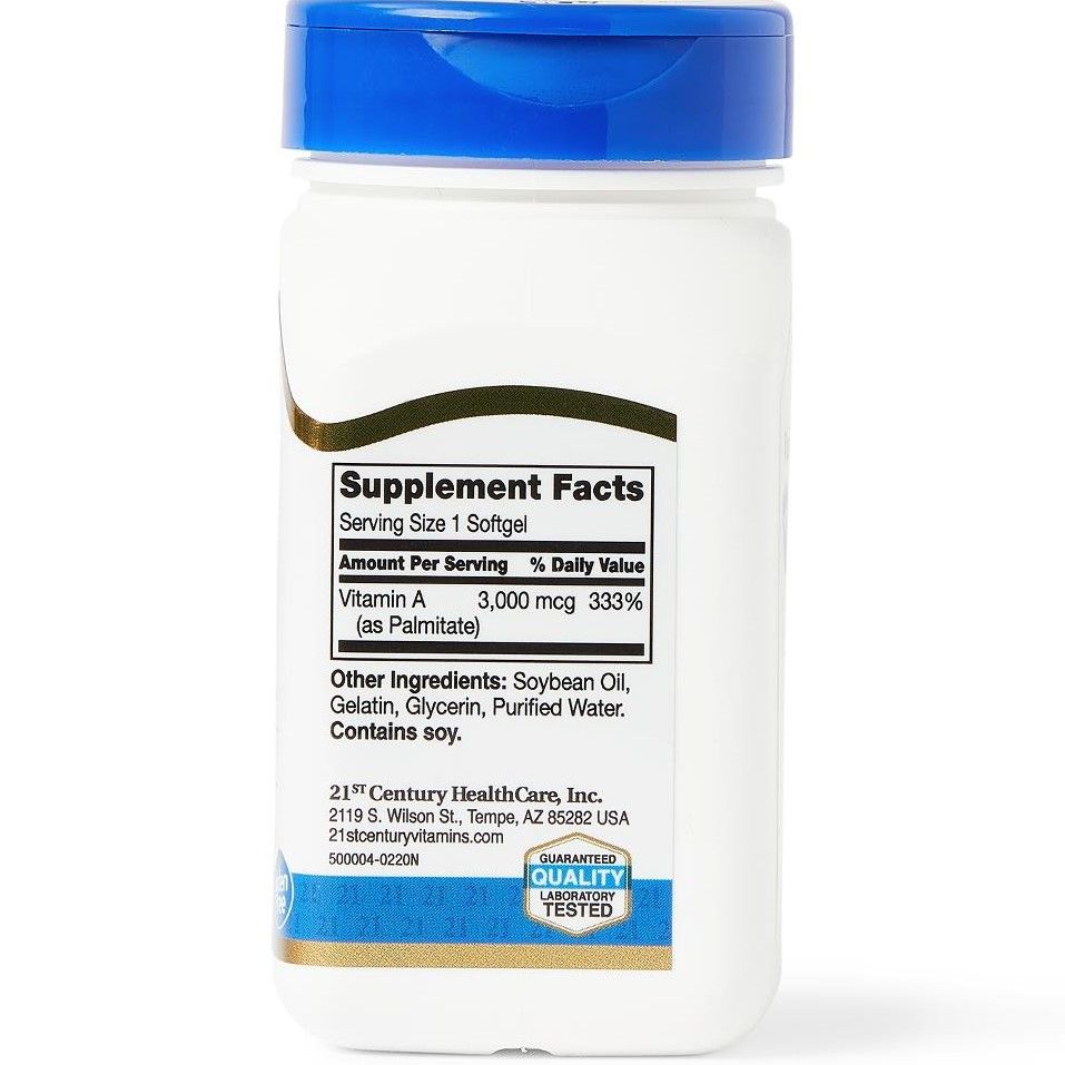 Vitamin A Softgel 10000IU 110Ct