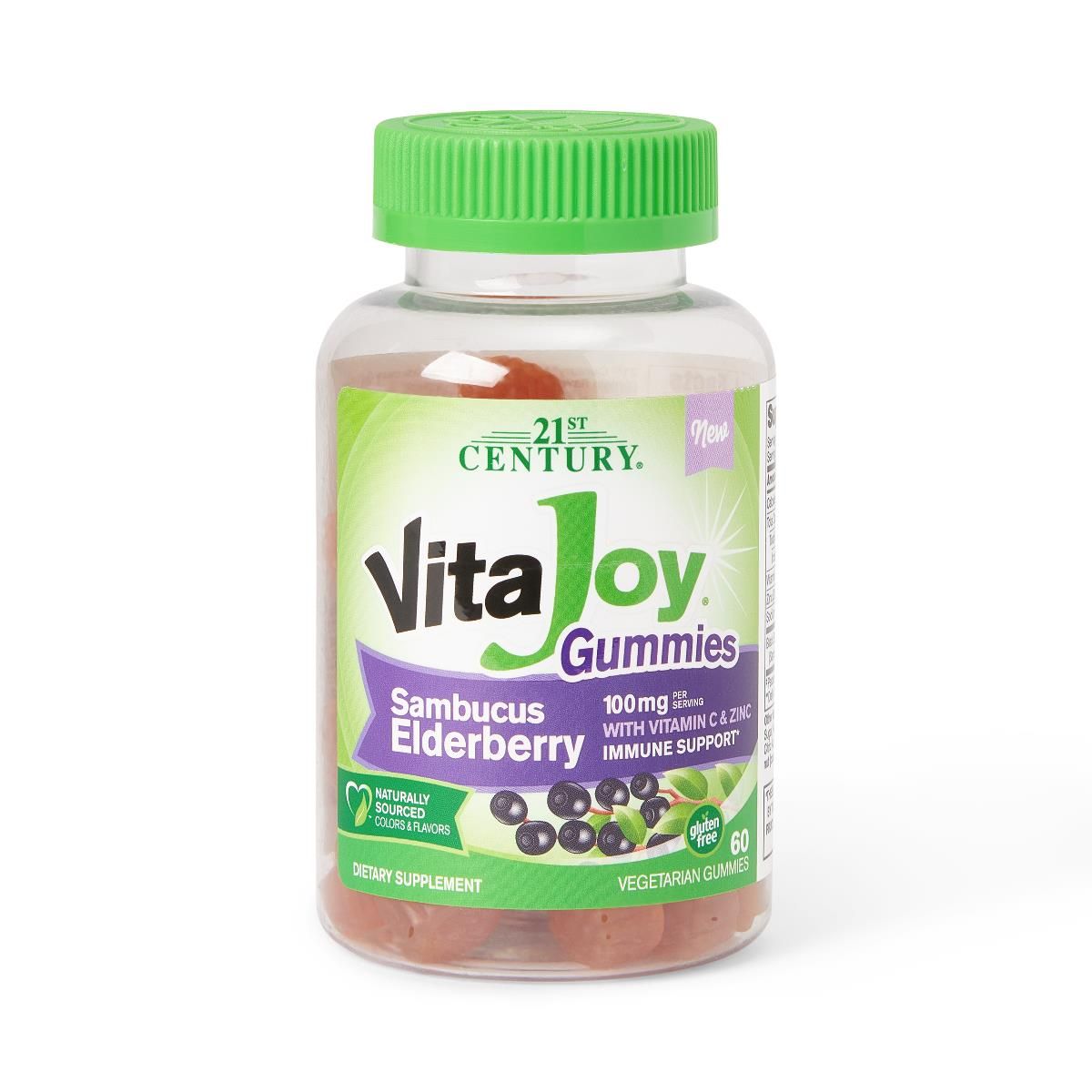 Elderberry Gummy, 50mg, 60Ct